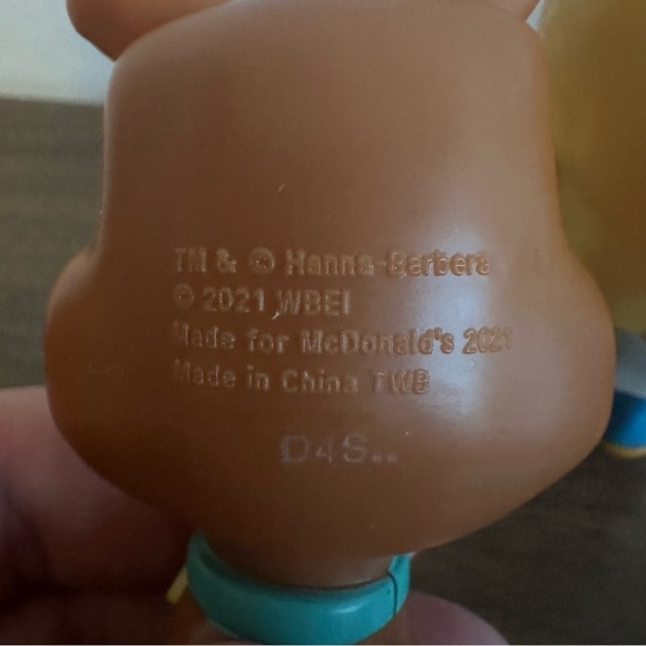 SOLD- Scooby-Doo FRED And SCOOBY-DOO Bobble Head Toys From 2021 McDonalds - Picture 3 of 8